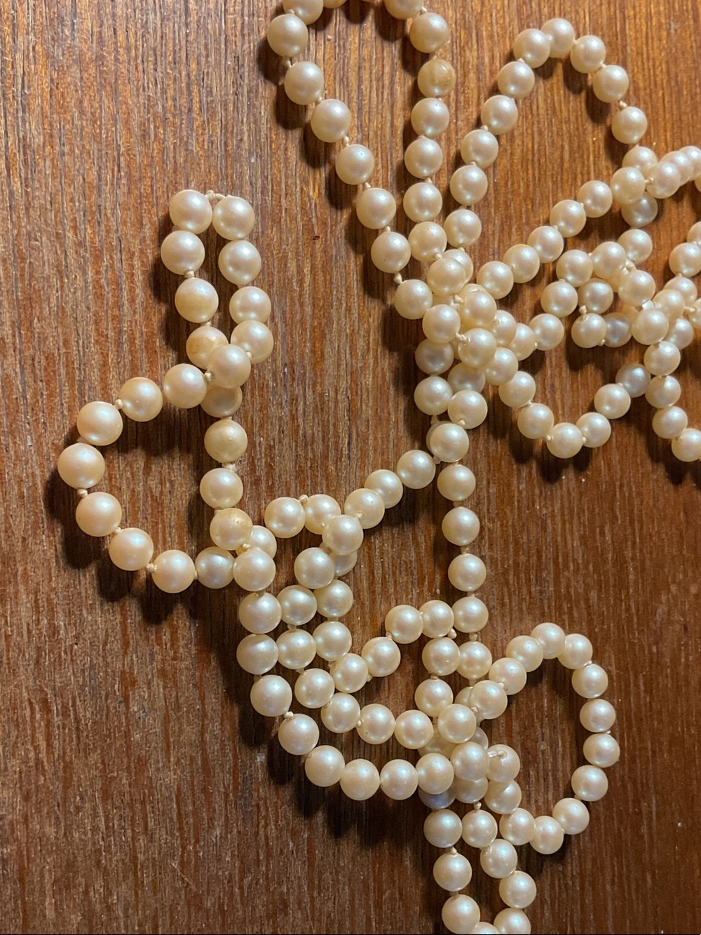 Elegant Cream Pearl Strand Necklace — Timeless Layering Piece 22